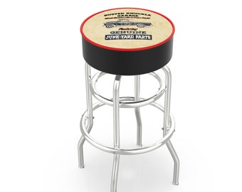 Gift for Auto Mechanic Carguy Work Shop Barstool the Busted