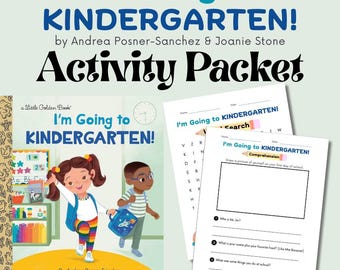 Kit d'activités littéraires pour enfants : je vais à la maternelle !