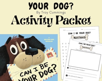 Puis-je être votre chien ? Activités d'alphabétisation | Compagnon de lecture de la maternelle à la 3e année (PDF)