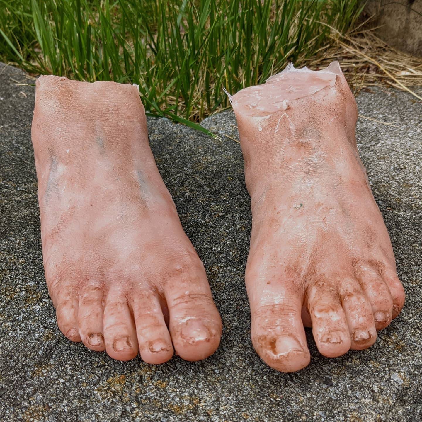 Feet Realistic Silicone Feet, Made to Order, Real Skin Texture 