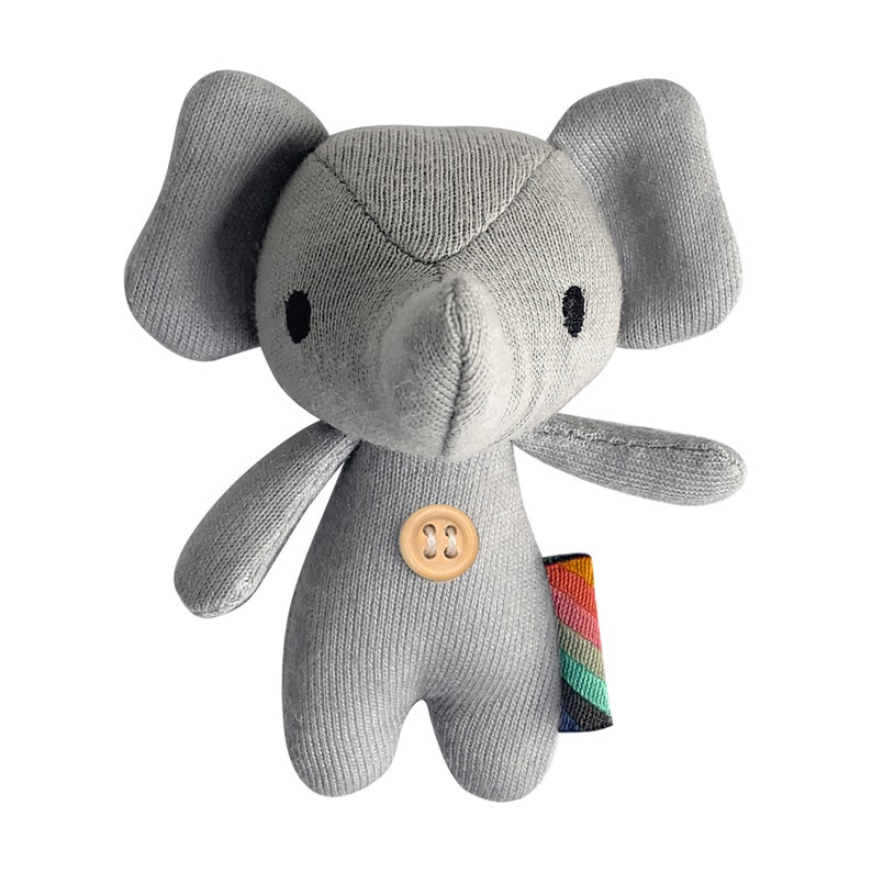 Mini Elephant Stuffed Animal Party Favor Gift Mini Plush Imaginative Play Car Decor Car