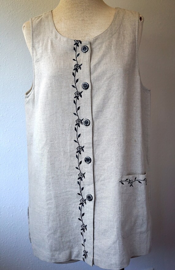 Pretty Linen Tank Top