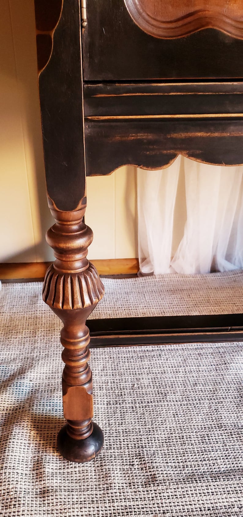 Vintage Stamped Angelus Furniture Manufacturing Co. Buffet