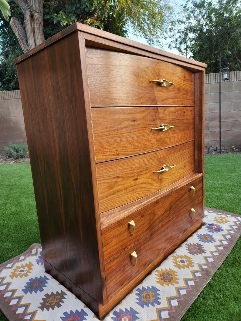 SOLD Example of Work Donevintage dixie Chest of Drawers Etsy