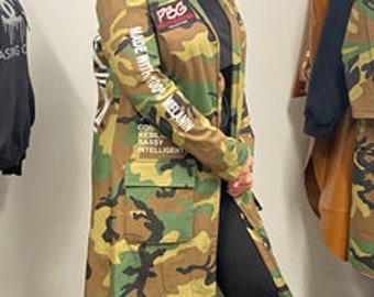camo duster jacket