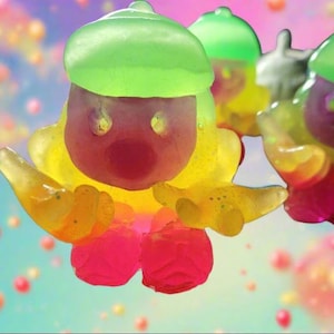 Candy Thug  (Venus Flytrap) resin glow in the dark figure