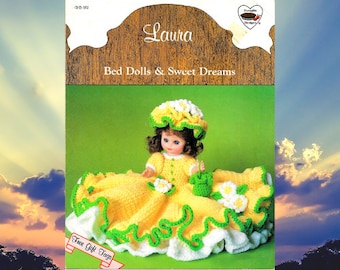 13 Zoll Bettpuppe Häkelanleitung Vintage Laura