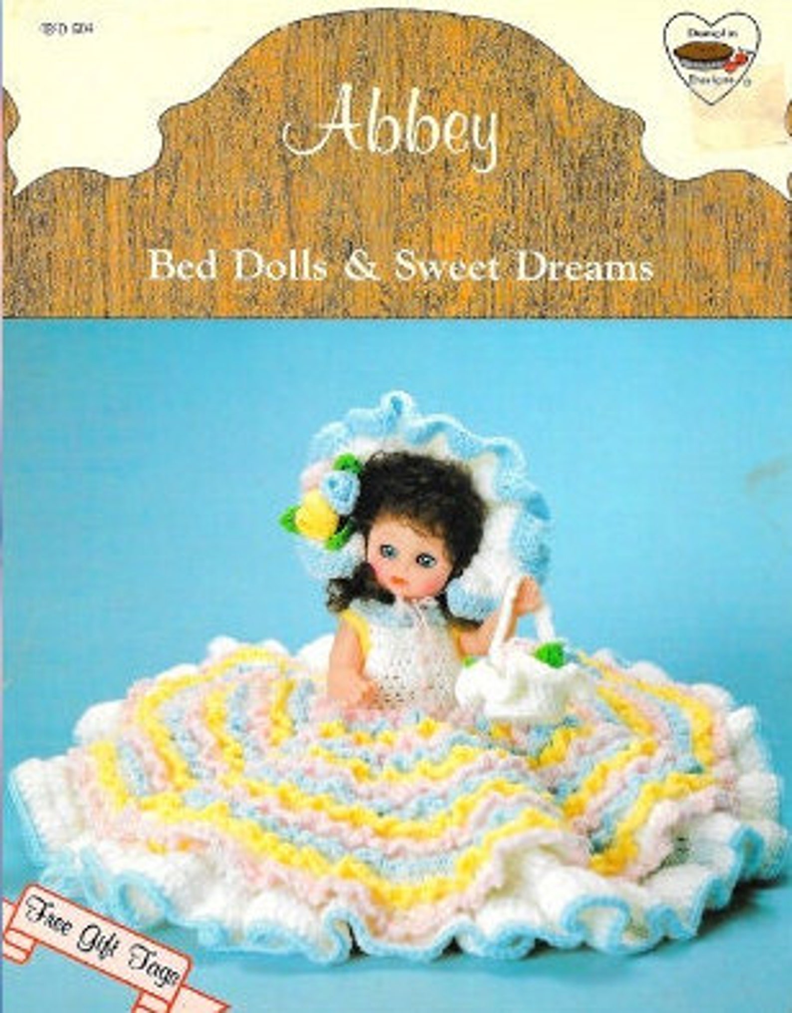 13 Inch Bed Doll Crochet Patterns Vintage Abbey - Etsy