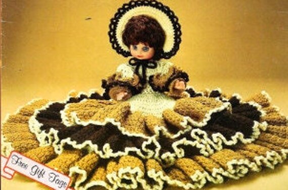 13 Inch Bed Doll Crochet Patterns Vintage Libby - Etsy