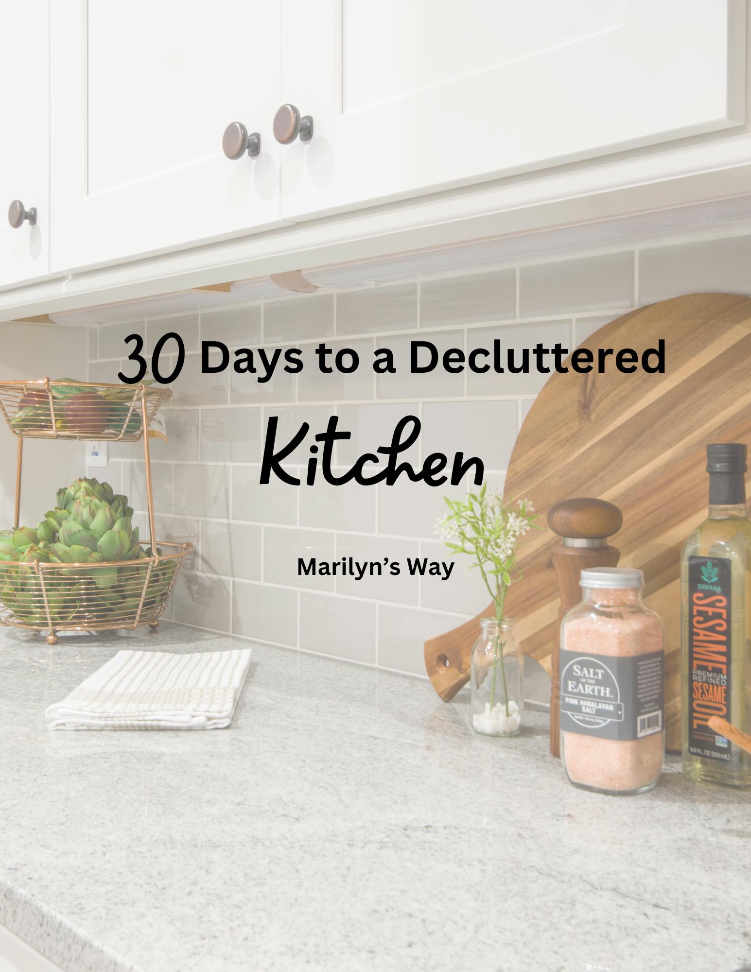 30 Days to a Decluttered Kitchen - Etsy UK