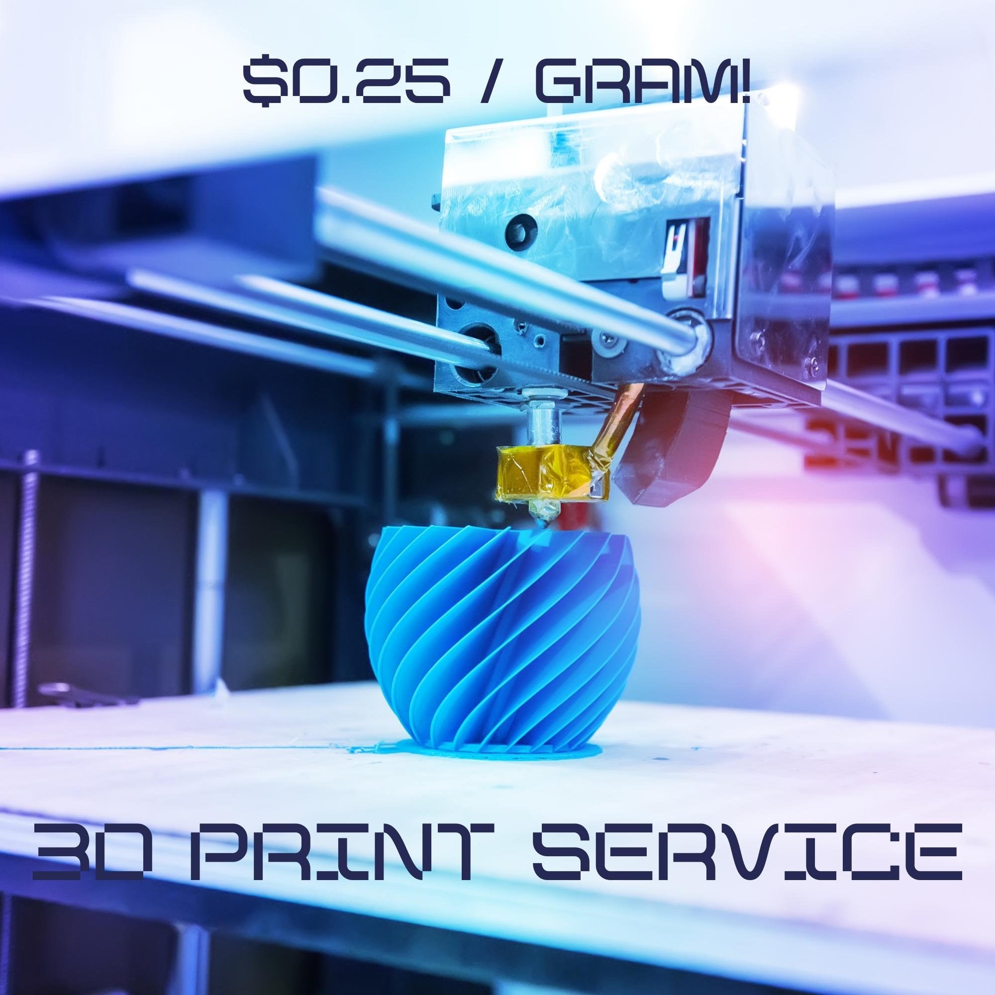 3D Printing Service - High Quality FDM 3D Prints - Small Scale Prints, Fast  Turn Time, Toys, Prototypes, Tooling, Etc - Etsy India