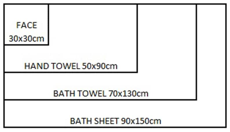 Personalised Cycling Towel, available in Hand, Bath or Sheet size and variety of colours image 4