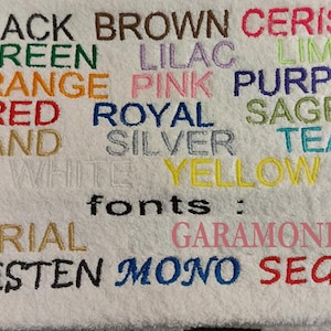 Personalised Cycling Towel, available in Hand, Bath or Sheet size and variety of colours image 3