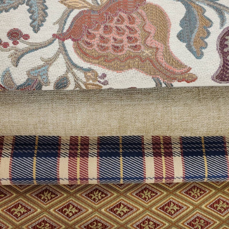 Upholstery Fabric Remnants 1.5 Yard Cuts Etsy