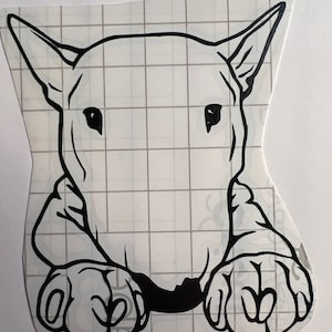 Bull Terrier Vinyl Decal