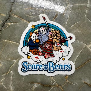 Scare bears sticker