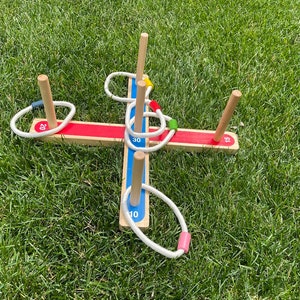 Giant Ring Toss Game - Family Outdoor Skills Game