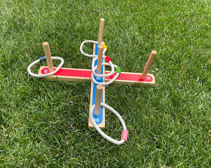 Giant Ring Toss Game - Family Outdoor Skills Game