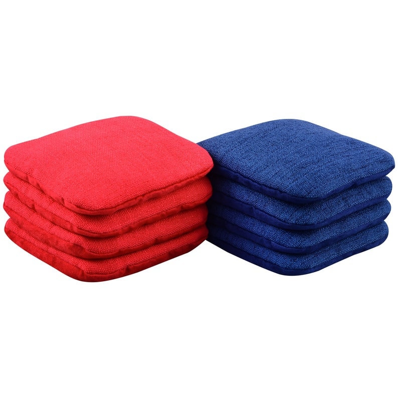 Professional Slide/Stick Cornhole Bags – Set Of 4, Tournament Grade, Multi-Color, For Pro-Level Cornhole Play