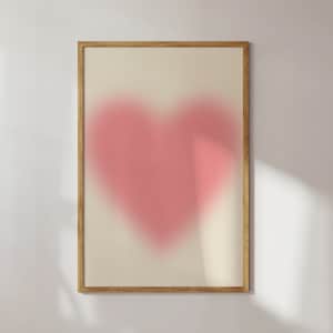 Aura Print | Gradient Print | Digital Download | Abstract Print | Aura Poster Rosa | Aura Art Digital Print | Aura Wall Print | Love Print