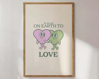Danish Pastel Aesthetic Art Print - Digital Download