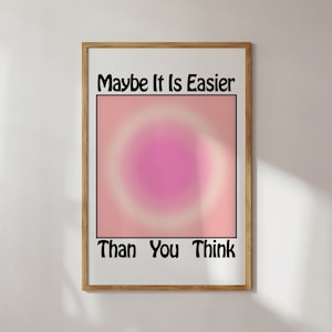 Aura Wall Art Print, Aura Print, Aura Poster, Positive Quote Print, Digital Print, Motivational Print