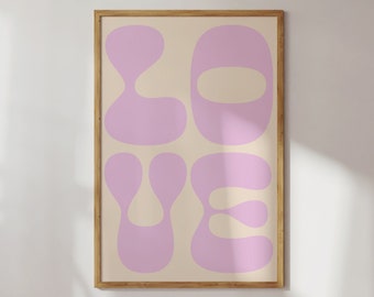 Danish Pastel Decor, Indie Room Decor, Y2K Room Decor, Pastel Print, Y2K Wall Decor, Pastel danish decor, Trendy Wall Art, Wall Art Prints