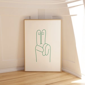 Green Room Decor Aesthetic Minimalist, Green Print Retro, ästhetisches Poster, ästhetischer Druck, minimalistische Wanddekoration, grüne Posterästhetik