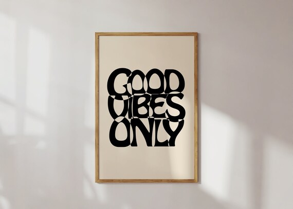 Trendy Spruch Druck Digitaldrucke Digital Download Retro Druck Bunt Druck Pastell Poster downloadable Digitaldruck Abstrakt Druck Trend