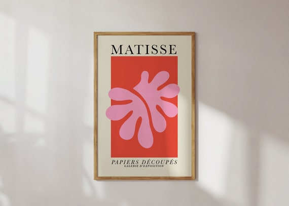 Henri Matisse Abstrakt Druckbare Wandkunst Poster Digital Download Sage Green The Shealf Minimalist Print