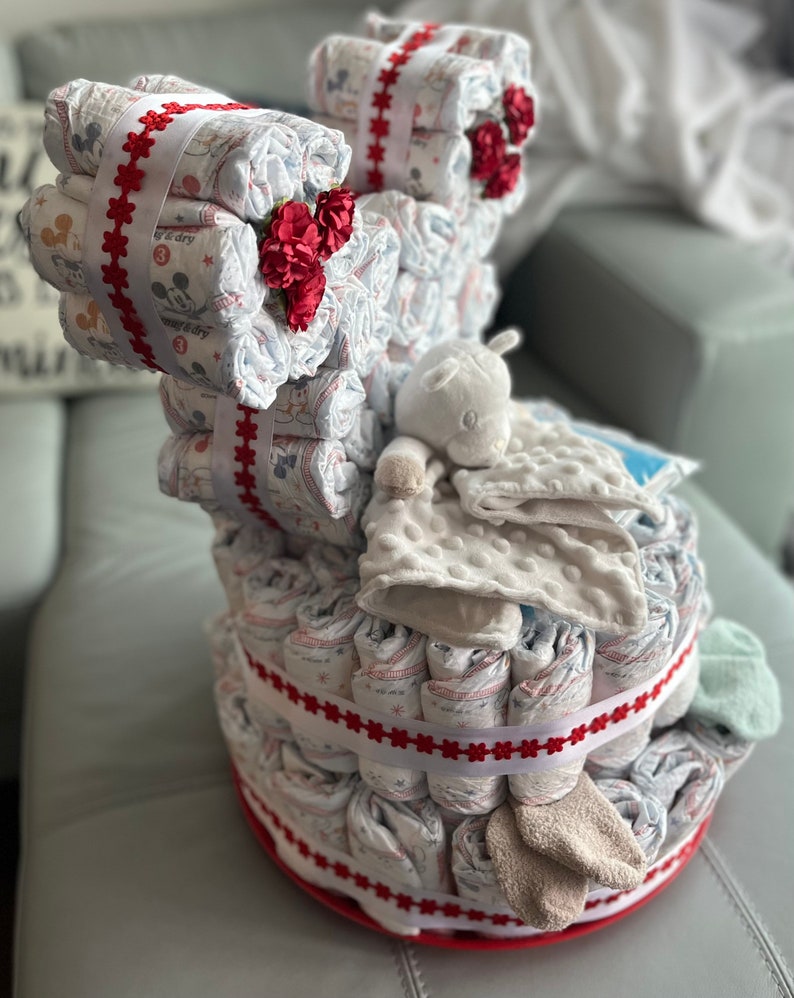 Diaper Cake Disney Theme Etsy