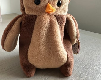 Hoot Ty Beanie Baby Rare Retired 1995 Stil 4073