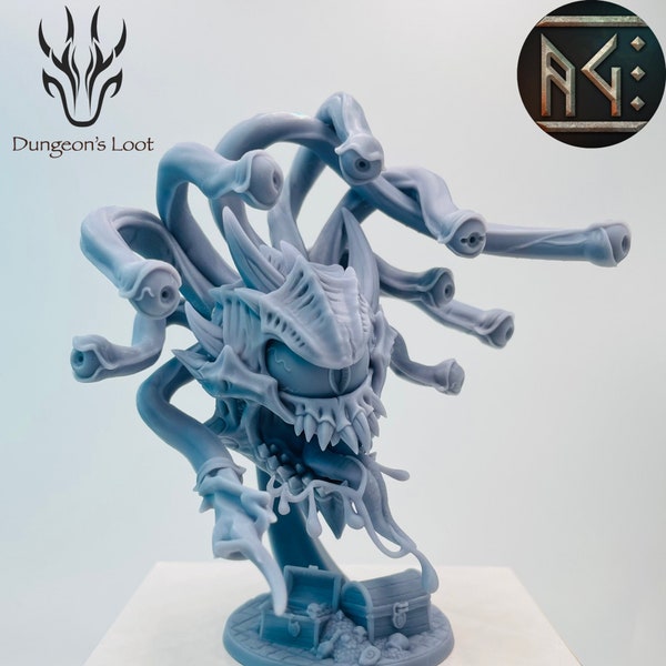 Xantaras the Tyrant Eye - Beholder - Artisan Guild - Dungeons and dragons, Dnd, pathfinder, warhammer - 32mm - 3D Printed
