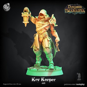 Keeper of the Keys - Cast n' Play - Dungeons and dragons, Dnd, pathfinder, warhammer - Schaal 32 mm - 3D-geprint