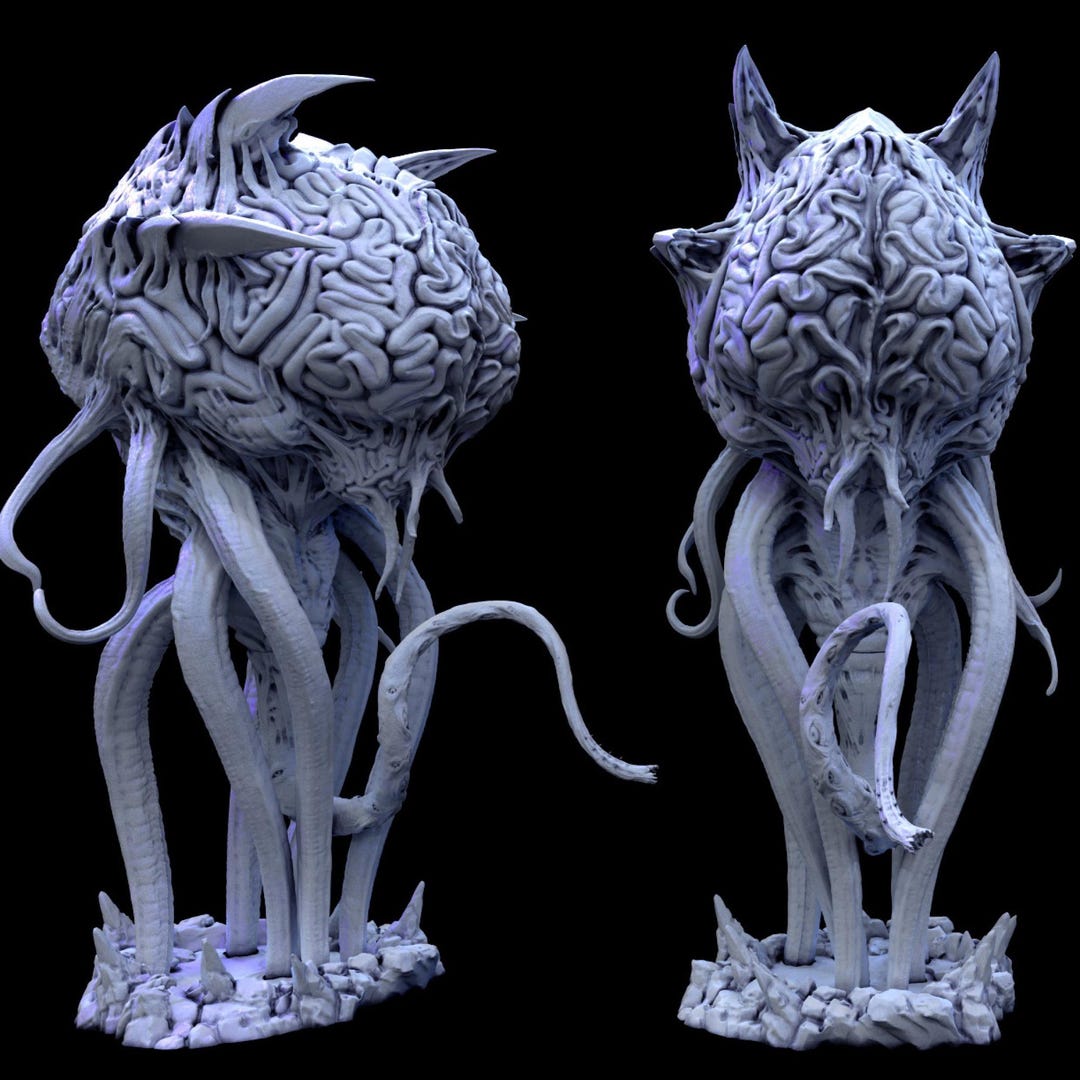 Elder Brain - Mini Monster Mayhem - Dungeons and Dragons, Dnd ...