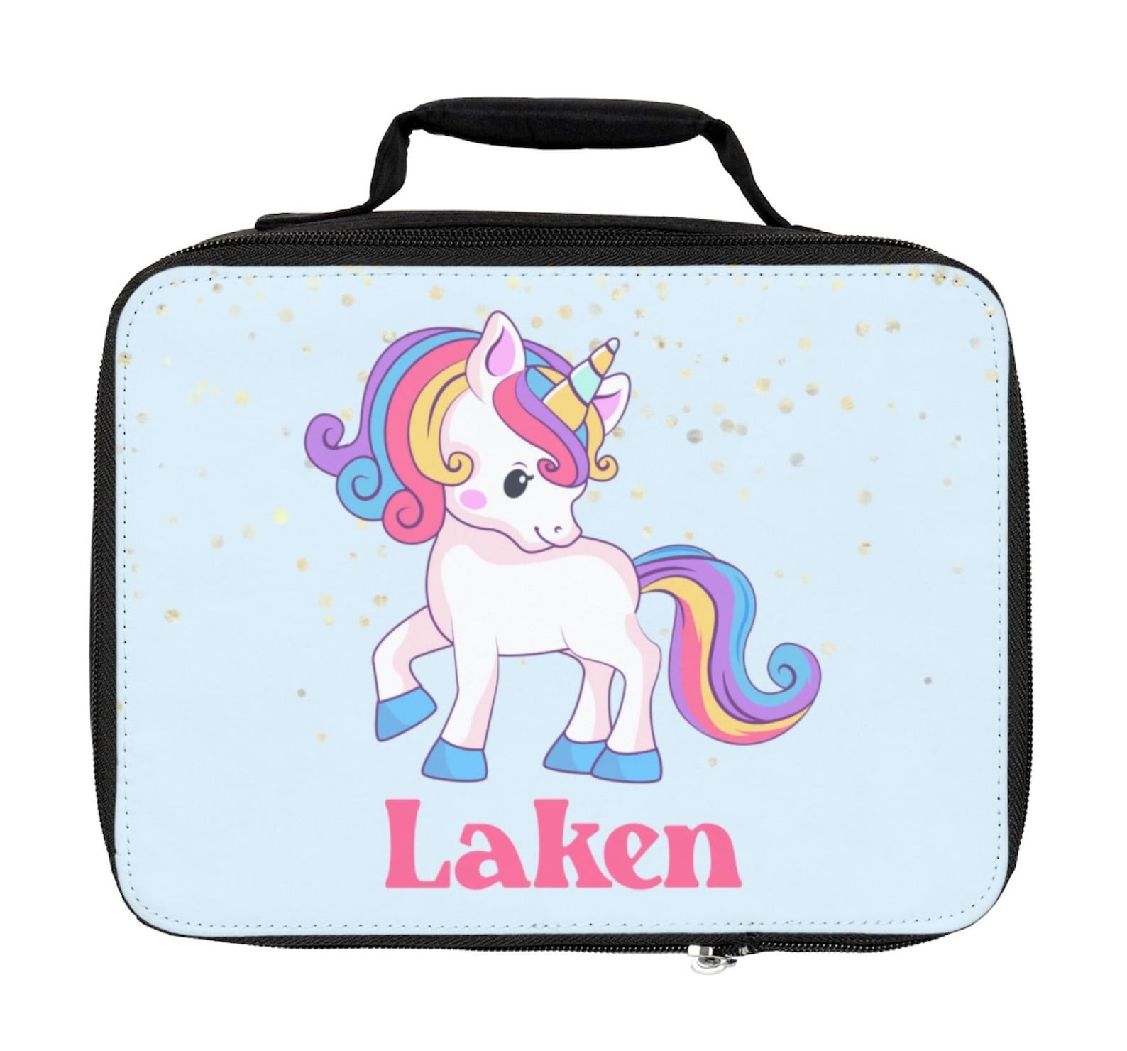 Personalized Rainbow Unicorn Lunch Box Cute Lunch Box With - Etsy