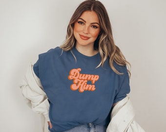Dumpa honom | Britney Spears-inspirerad t-shirt | Topp i retrostil | Alla hjärtans dag-t-shirt | Galentines |