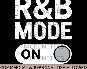 Modo R&B en SVG PNG