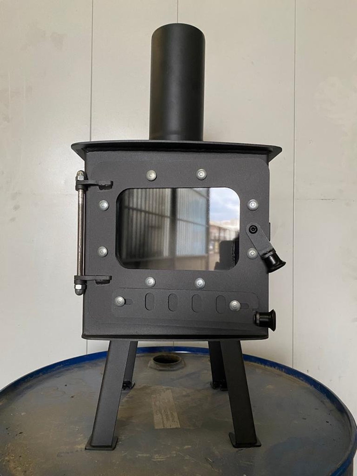 Wood Burning Stove Mini Wood Stove Heavy Duty Mini Stove Etsy