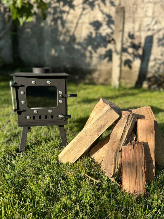 Mini wood stove clearance camping