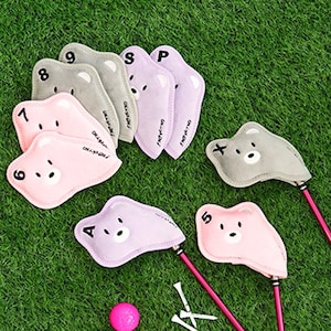 Bear Golf Iron Headcover