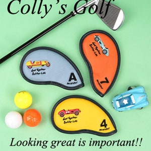 Racing Golf Iron Headcover