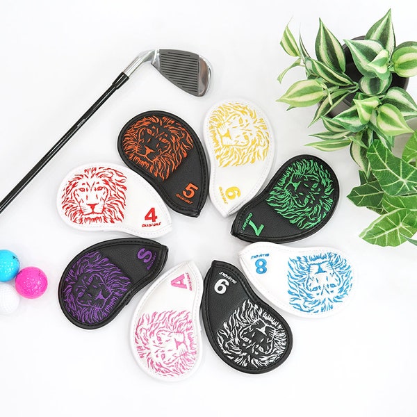 Golf Headcover Set Etsy