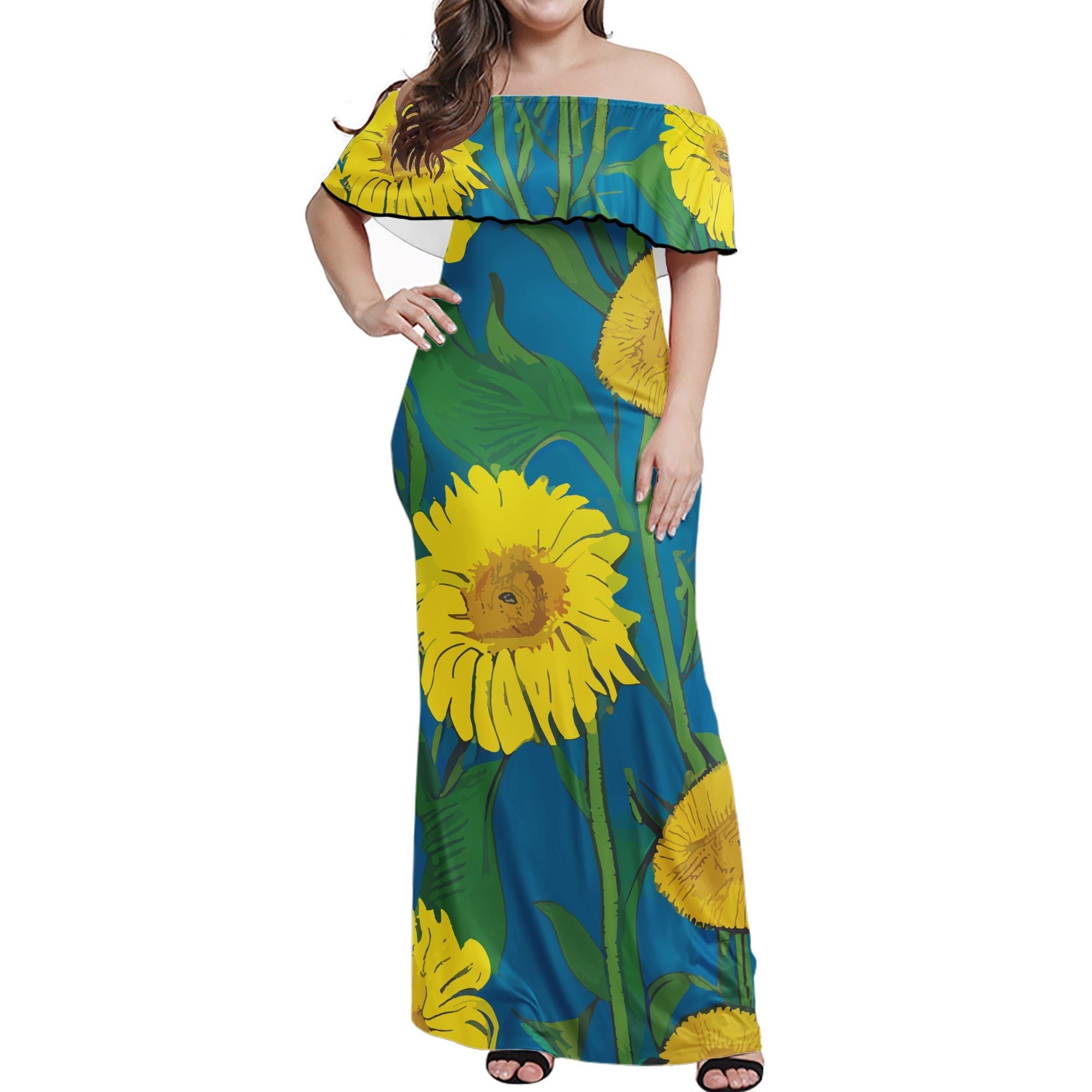 Sunflower Dress Women - Etsy Sunflower Dress Women - Etsy