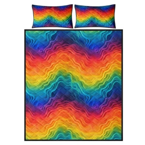 Rainbow Pride - LGBTQ Quilt Bed Set