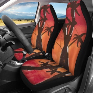 Fundas de asiento de coche Bamboo at Sunset - Versión fina