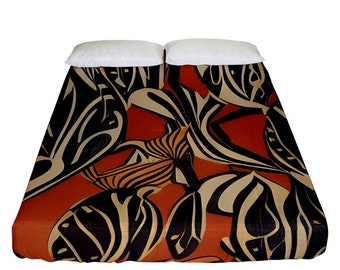 African - Ethnic | Fitted Sheet (California King Size)