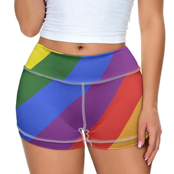 Handmade LGBTQ Rainbow Pride Yoga Pants | Eco-Friendly, Designed in USA