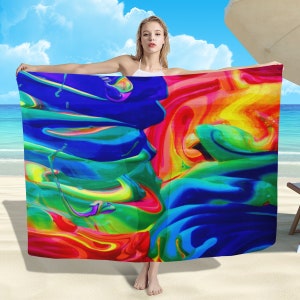 Rainbow Confusion Sarong Scarf