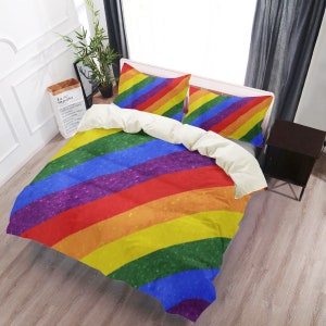 LGBT Pride - Duvet Cover - 3 Piece Bedding Set - Pillow Cases